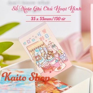 Sổ Tay Trang Trí Mini Siêu Nhỏ Họa Tiết Dễ Thương