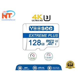 Thẻ nhớ Micro SD Yoosee 128Gb - 64G - 32G, độc và ghi tốc độ cao chuyên camera IP, máy ảnh, điện thoại, ...