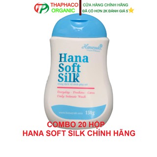 Combo 20 Chai Hana Soft Silk Date 2024 - Dung Dịch Vệ Sinh Phụ Nữ Hanayuki - Dung Dịch Vệ Sinh Hanayuki