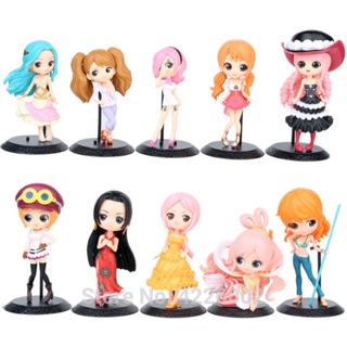 [ 1 Mô hình ] Mô Hình Q Posket One Piece  Vivi / Reiju / Pudding / Nami / Boa / Shirahosi