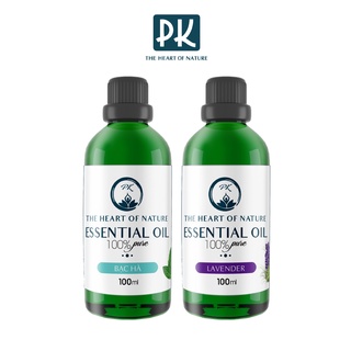 Combo 2 tinh dầu Bạc hà + Lavender PK 100ml/chai