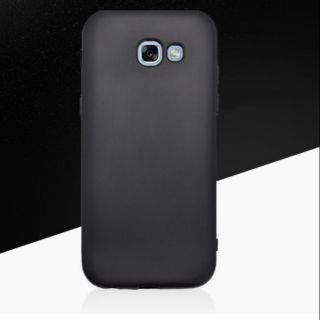 Ốp lưng Ou Case cho samsung A5 2017 silicon dẻo màu (đen-xanh)