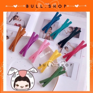 1 kẹp tóc nơ x cho bé màu pastel