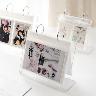 [Mã LIFEXANH03 giảm 10% đơn 500K] Album ảnh instax polaroid để bàn trong suốt đẹp đựng ảnh 7x10 (6x9), 9x13, 10x15