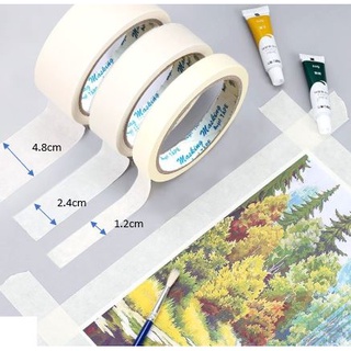 Băng Keo Giấy 1F2 / 2F4 / 4F8 (1 Cuộn)