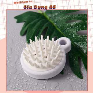 Lược gội đầu silicon nhật massage da đầu giúp lưu thông tuần hoàn máu tốt giảm rụng tóc kích thích mọc tóc AZPVN17485
