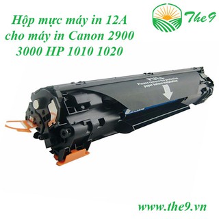 Hộp mực máy in 12A cho máy in Canon 2900 3000 HP 1010 1020 (Hàng nhập khẩu mới 100%)