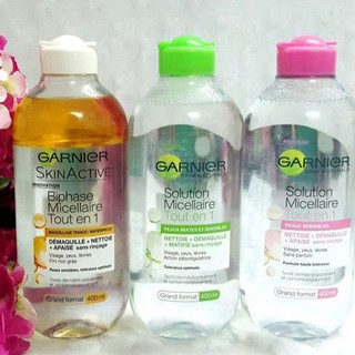 Nước tẩy trang Garnier Skin Active 400ml
