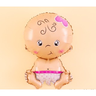 [CỠ LỚN] Bóng tráng nhôm hình em bé cỡ lớn PK49