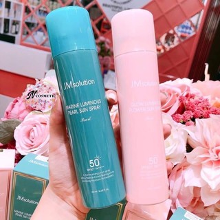 XỊt chống nắng Jm Solution Marine Luminous Pearl Sun Spray 180ml