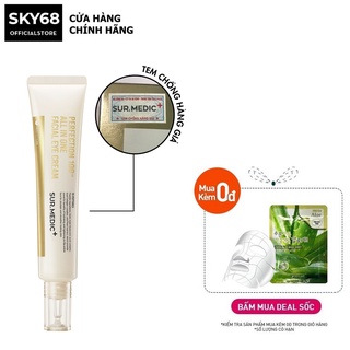 Kem giảm thâm mắt, ngăn ngừa lão hóa Sur.Medic+ Perfection 100tm All In One Facial Eye Cream 35ml