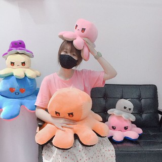 Gấu bông Bạch Tuộc Cảm Xúc cao cấp siêu dễ thương size 40cm (đội vừa đầu) đủ màu