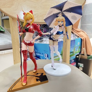Mô hình figure Saber ( xanh ) - Nero Claudius ( đỏ đứng ) - Rin Tohsaka ( đỏ ngồi ) - Racing trong Fate/Stay Night