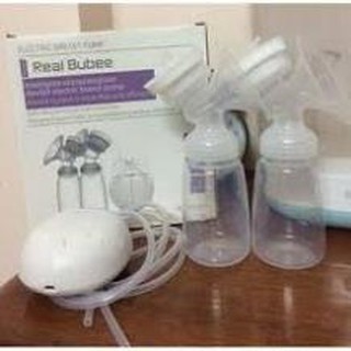 [XẢ KHO+FREE SHIP] MÁY HÚT SỮA ĐIỆN 2 BÌNH REAL BUBEE [CHÍNH HÃNG]