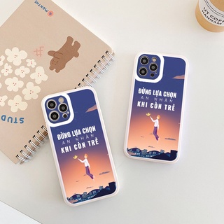 Ốp lưng Iphone ốp câu nói đánh thức tuổi trẻ từ iphone 13promax 11 promax 12 pro max 6 6plus 7 plus 8 x xr xsmax
