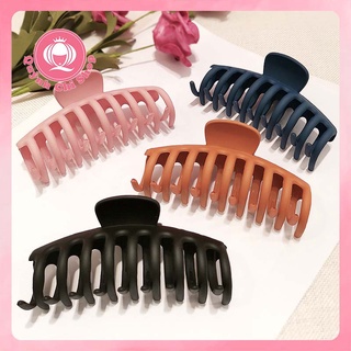 Kẹp tóc càng cua nhựa lì 11cm phong cách Hàn Quốc, Nhật Bản