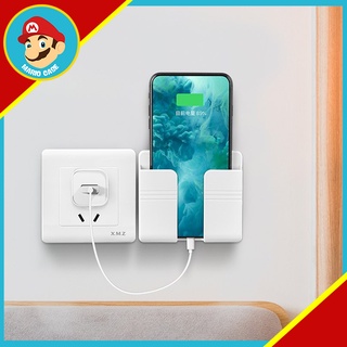 Giá đỡ điện thoại, điều khiển tivi, điều hòa,… dán tường siêu chắc – kệ nhựa đựng đồ dán tường - Mario Case