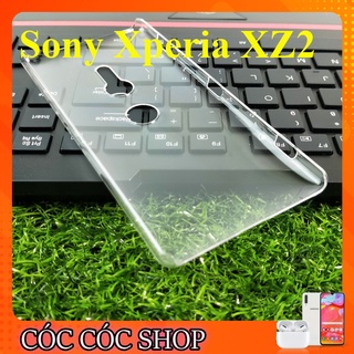 Ốp lưng sony xperia XZ1/ XZ2/ XZ3 nhựa CỨNG TRONG SUỐT