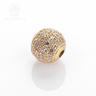 Charm hợp kim đính đá - NQ Jewelry
