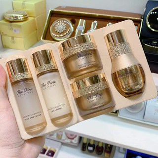 Set dưỡng ẩm, đều màu da, cải thiện da yếu, chống lão hóa vượt trội, giúp da sáng khỏe ohui the first mini 5 món mẫu mới