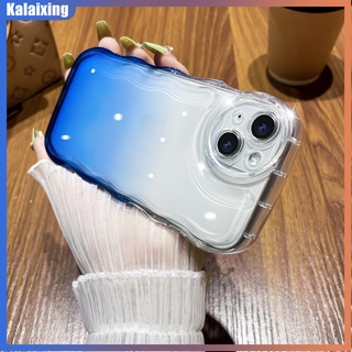 Ốp Điện Thoại Mềm Trong Suốt Màu Gradient Cho iPhone 13 Pro Max 12 Pro 11 Pro Max X Xr Xs Max 7 8 Plus