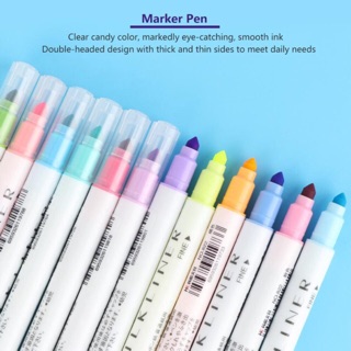 Bút dạ quang Milkliner 2 đầu (bán lẻ)