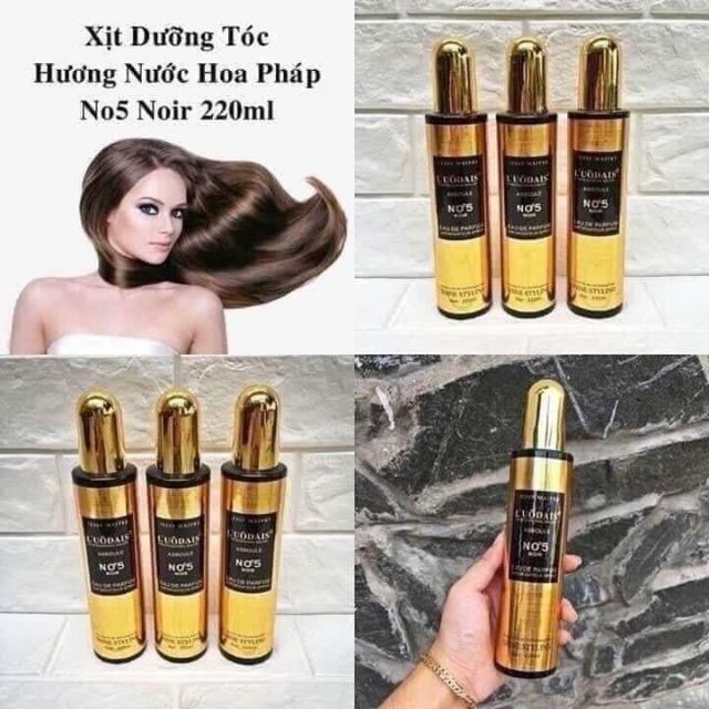 Xịt dưỡng tóc no5