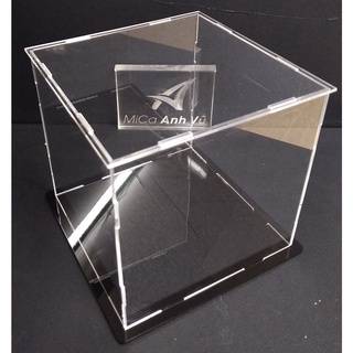 Hộp lắ ghép 35x35x35cm đế đen