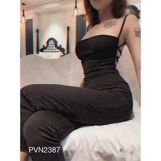 Bộ Jumsuit dài đan chéo