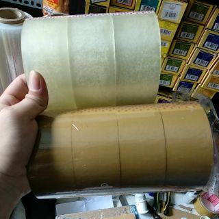1 cuộn keo Trong - Đục gói hàng hóa