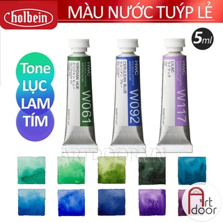 [ARTDOOR] Màu nước Tuýp HOLBEIN 5ml Lẻ (từ 060~129)
