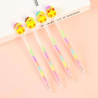 Bút nhũ vịt lalafanfan đội mũ BNH8 bút nhũ nhiều màu