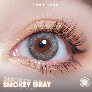 Lens Cận Xám Khói Từ 0-8 Độ Smokey Gray THÚY LENS
