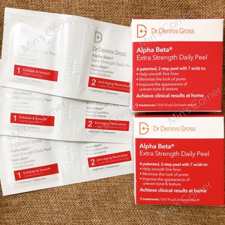 (Bill Sephora-Sẵn) Thay da sinh học Dr Dennis Gross Alpha Beta Extra Strength Daily Peel