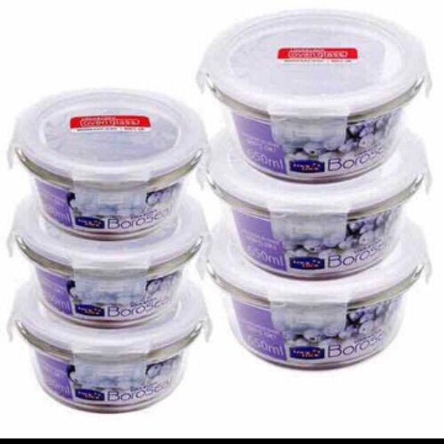  Combo 2 hộp lock & lock 650ml