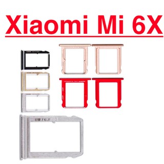 Khay đựng sim XIAOMI Mi 6X miếng khay chứa thẻ nhớ ổ bắt sim sóng linh phụ kiện điện thoại thay thế hư rớt
