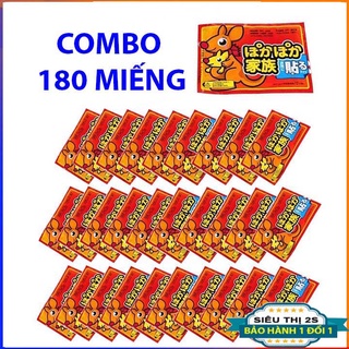 [Hàng Mới 2022] Combo 180 Miếng Dán Giữ Nhiệt Chuột Túi