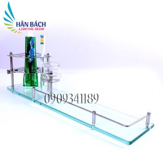 Kệ kính, Kệ gương, dày đẹp, sáng bóng, kính dày 10 ly, sắc sảo trong từng đường nét
