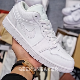 [GeekSneaker] Giày Sneaker Jordan 1 Low All White