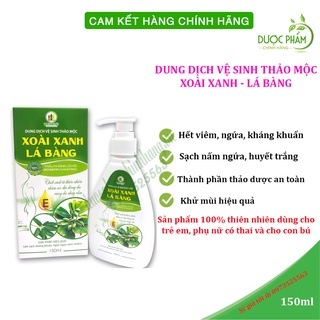 Dung dịch vệ sinh thảo mộc Xoài Xanh Lá Bàng 100% thảo dược tự nhiên