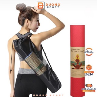 THẢM TẬP YOGA TPE CHỐNG TRƠN TRƯỢT CAO CẤP 1 LỚP 6MM