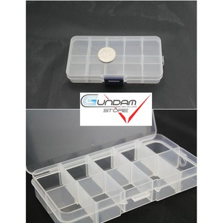 Dụng Cụ Gundam Lbx Hộp Đựng 10 Slot Nhỏ Mô Hình Nhựa Đồ Chơi Lắp Ráp Anime Nhật