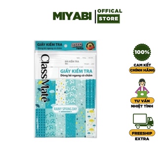 Giấy kiểm tra kẻ ngang classmate