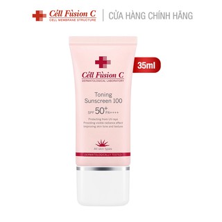 Kem chống nắng Cell Fusion C Toning Sunscreen 100 SPF50+ PA +++ 35ml [Mẫu Cũ]