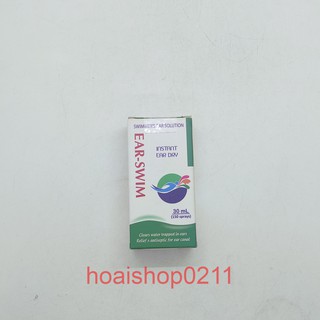 Dung dịch làm khô tai Ear-Swim 30ml dùng sau khi, tắm gội