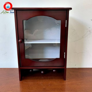 Tủ Trang Trí, Tủ Y Tế Gia Đình Có Móc Treo[FreeShip - GỖ THẬT XUẤT KHẨU]Gỗ Nhập Khẩu, Chất Liệu Tự Nhiên - Azonshop