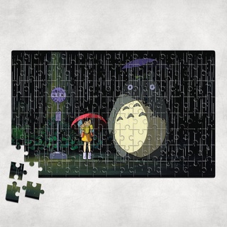 Tranh ghép hình Anime - Tranh ghép hình MY NEIGHBOR TOTORO - Mẫu 1 - Nhận in hình tranh ghép theo yêu cầu