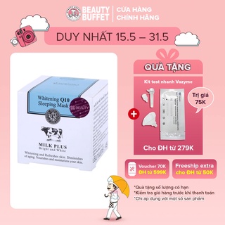 Mặt nạ ngủ dưỡng trắng và trẻ hóa da Scentio Milk Plus 45g