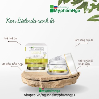 Kem Bielenda xanh lá trẻ hoá da , làm sáng mịn da
