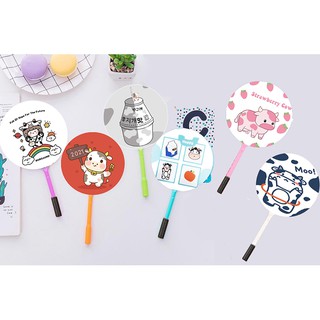 Bút quạt bò sữa BQI37 bút bi mực bút cute bút dễ thương